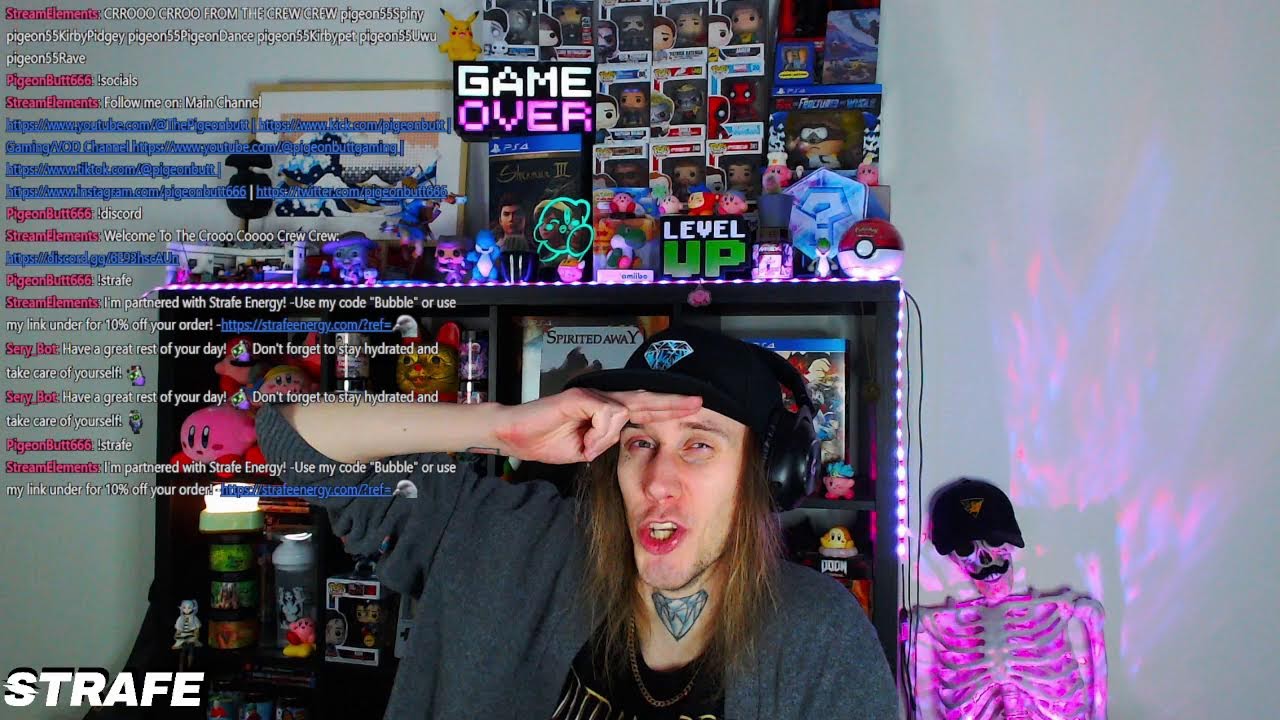 Pigeon masterrace - random gaming - Uwu gaming streamer !Strafe !socials