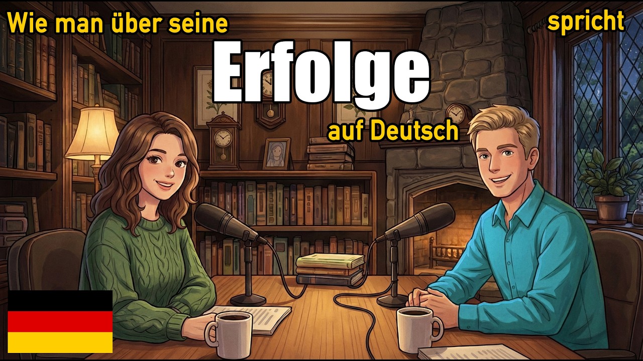 Wie man über seine Erfolge auf Deutsch spricht | Tägliche deutsche Konversationspraxis