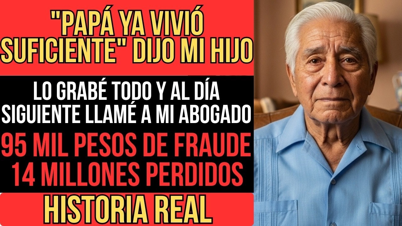 MI HIJO Y NUERA QUISIERON TIRAR MI PUERTA    PERO CUANDO ABRÍ, PALIDECIERON DE TERROR AL VER QUIÉN