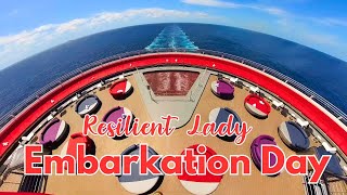 Our First Day on The Resilient Lady - Virgin Voyages - Embarkation Day -  What a great Ship!!