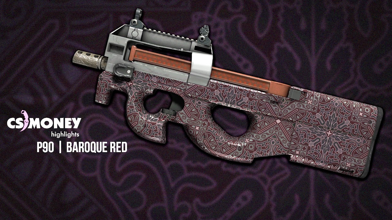 CS:GO | p90 - Baroque Red - YouTube