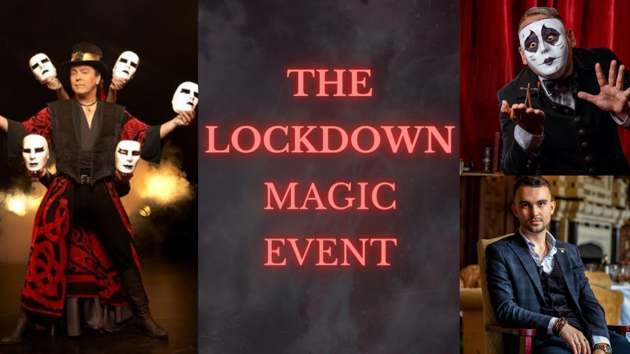 Jeff McBride, Ashley Green and Faust || The Lockdown Magic Event