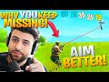 The REAL Reason You Keep MISSING Easy Shots! (Fix It!) - Fortnite Educational Commentary