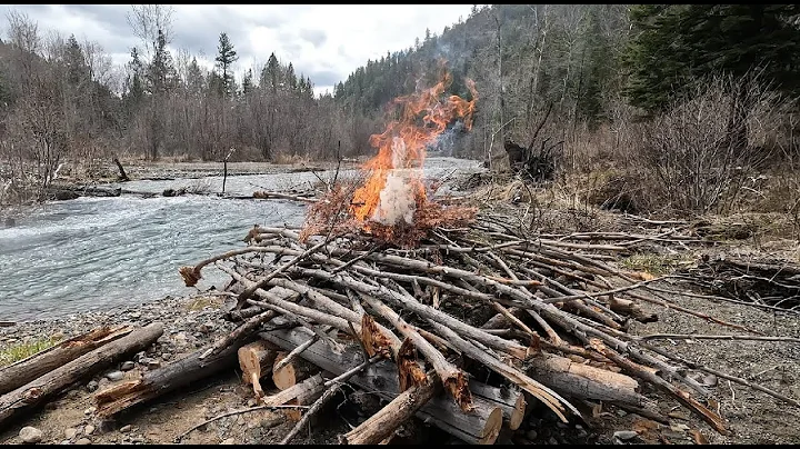 Creating A Giant Upside Down Fire | Easy & Efficient