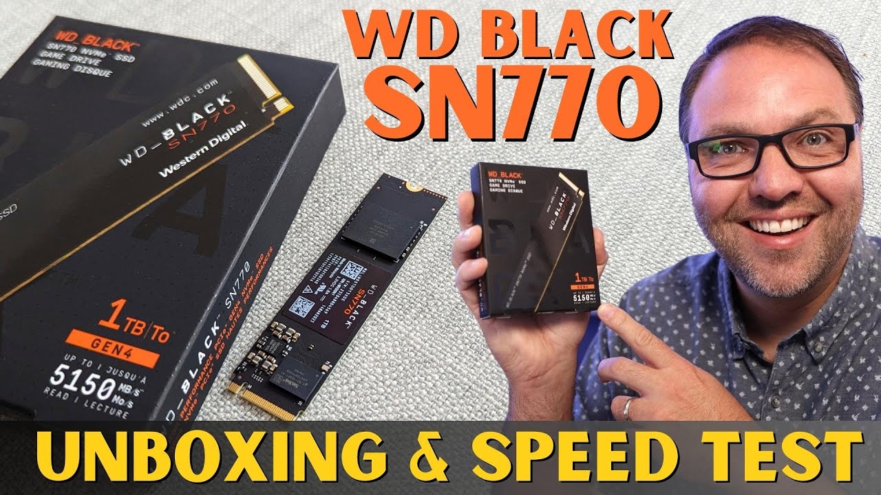 A fast-performing gaming drive with an attractive price - WD_BLACK SN770  NVMe SSD Review