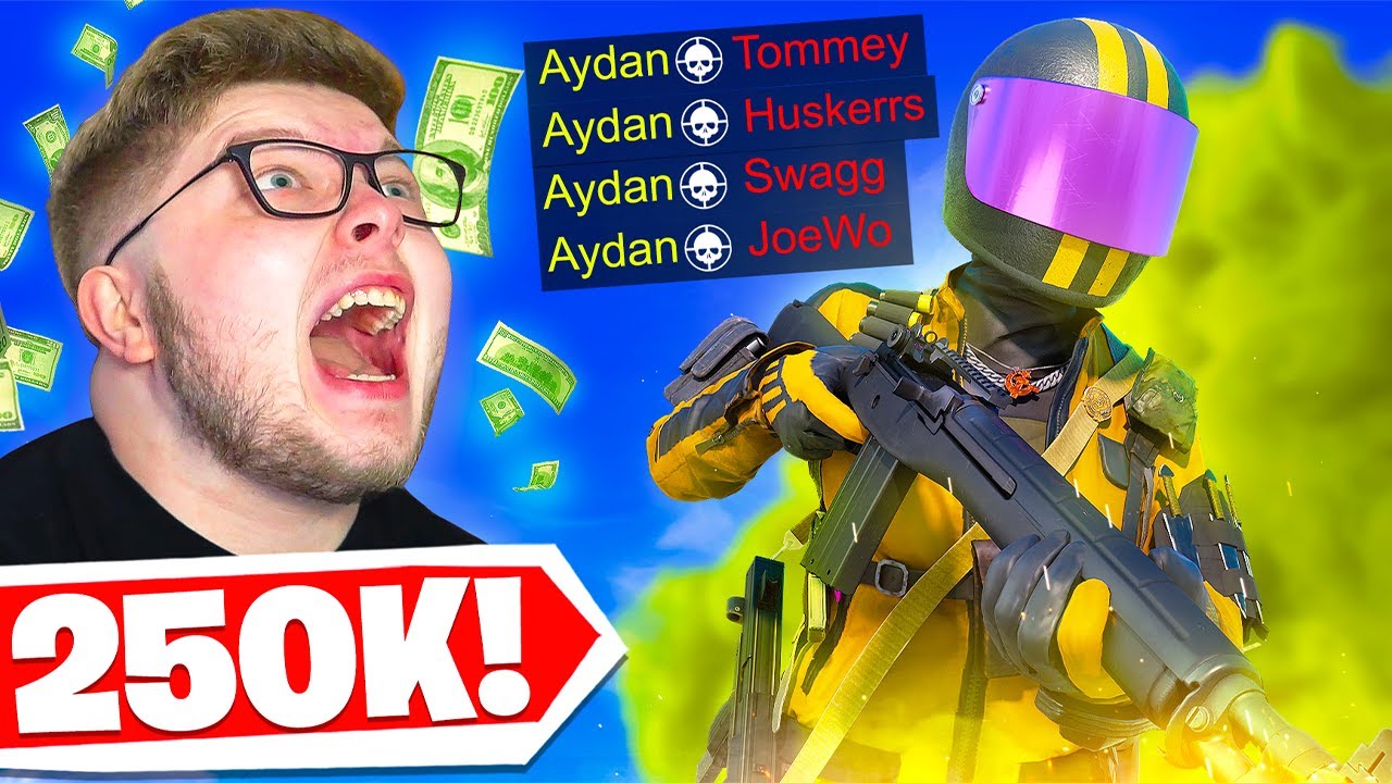 I KILLED 13 PRO'S FOR $250,000 IN Warzone Twitch Rivals 😤 (Cold War Warzone)