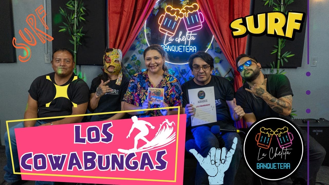 Horror Surf Experience: Los Cowabungas en vivo desde La chelita banquetera