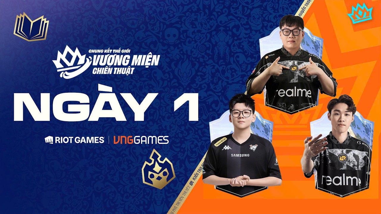 🔴 NGÀY 1 - CKTG: VƯƠNG MIỆN CHIẾN THUẬT | RRQ YBY1, RRQ MIDFEED, GD ROYAL, VP MILO | ĐTCL MÙA 16