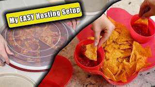 My Go-To Easy Hosting Setup (Pizza Night + Snacks) | HSN Kitchen Finds