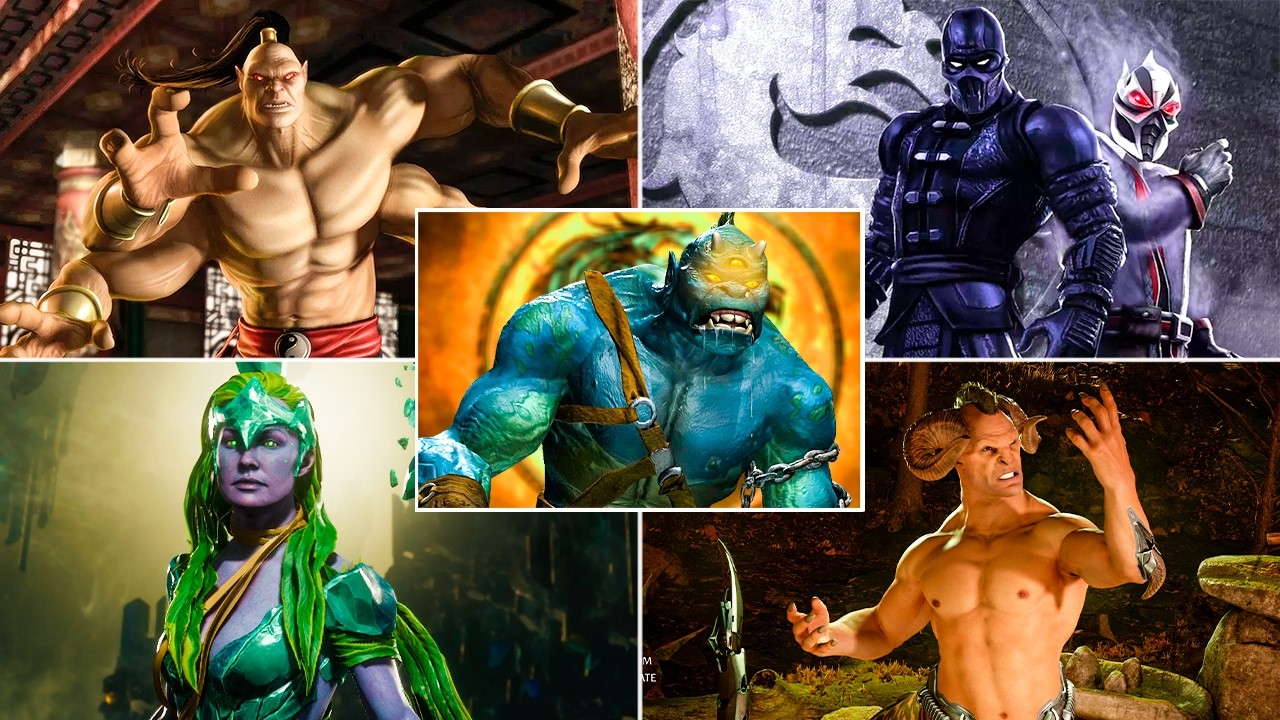Эволюция второстепенных боссов Mortal Kombat (1992–2025)
