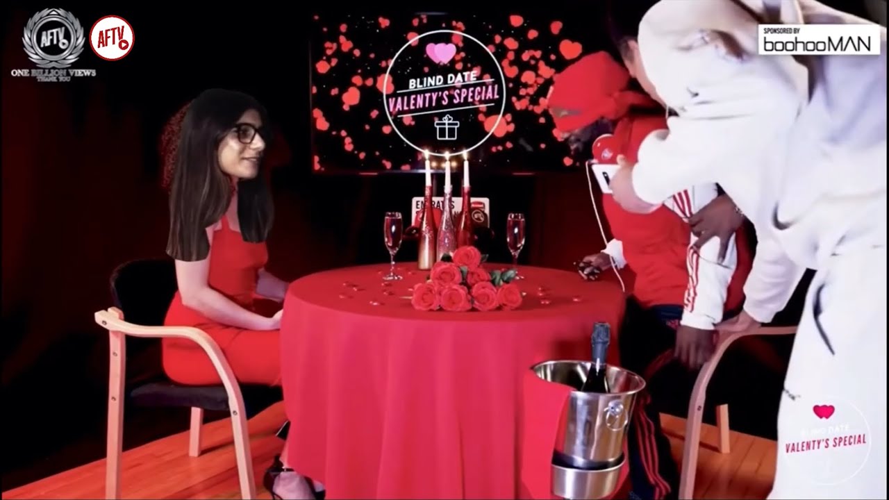⁣Ty goes on a date with Mia Khalifa