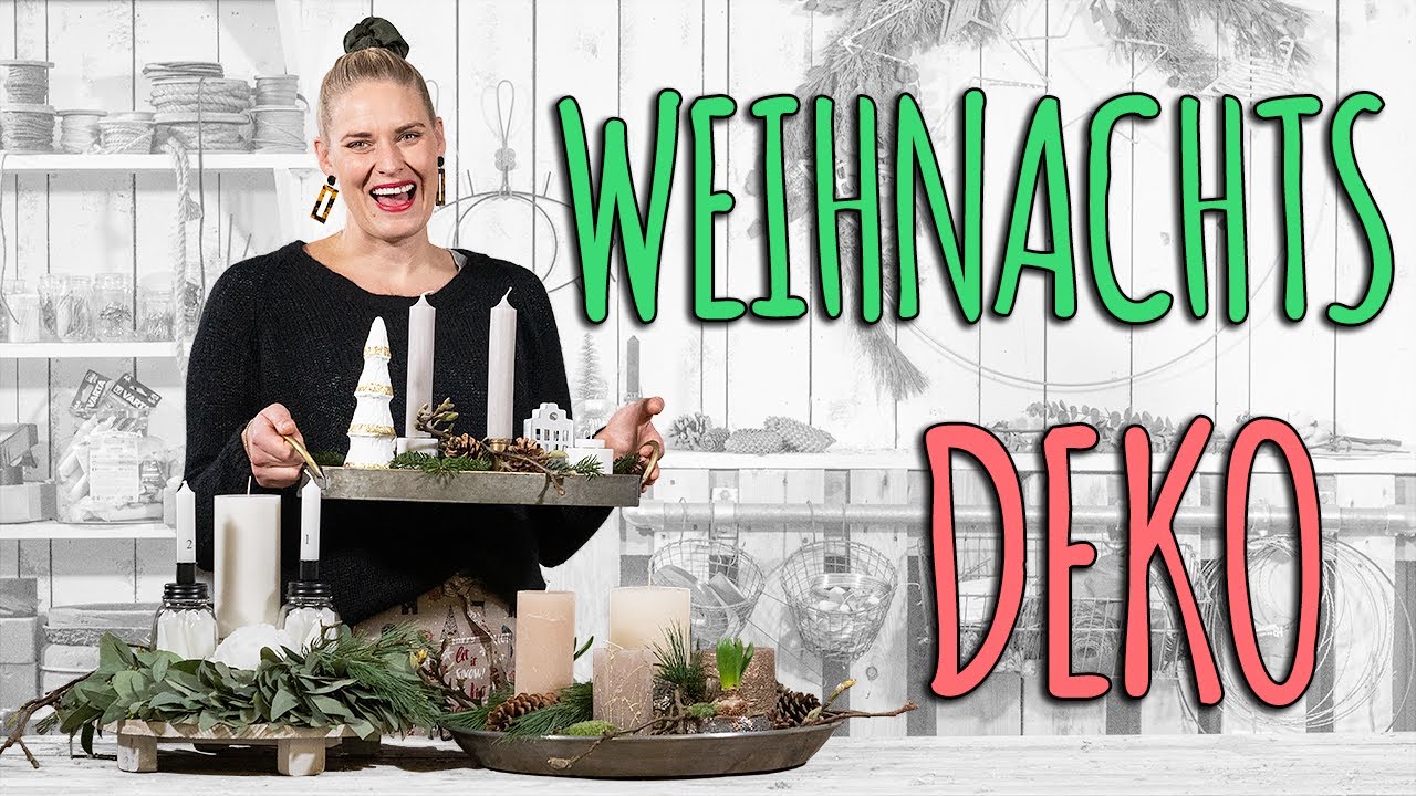 3 EINFACHE SCHÖNE TABLETT DEKORATIONEN A´LA MARION