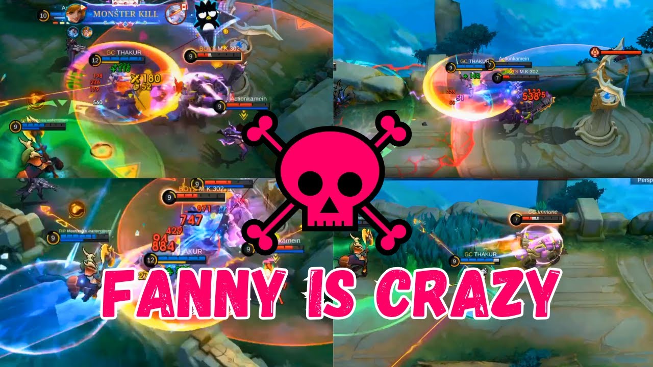 Insane Fanny Gameplay - Craziest Assassin in MLBB!
