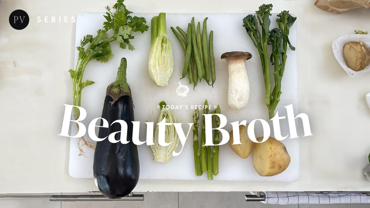 Collagen Rich Broth for Clear Skin and Vibrant Hair and Nails