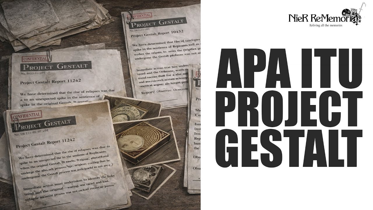 Apa itu Project Gestalt ? - Nier Analysis Ep.5