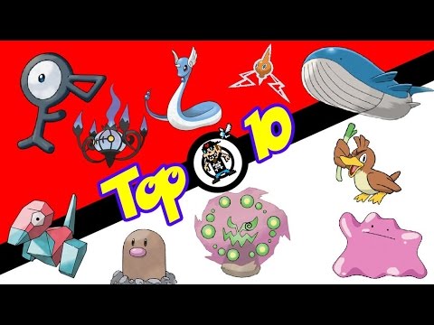 Top 10 Pokémon