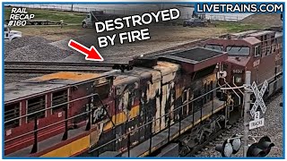 Loco DESTROYED By FIRE, LEARN WHY + EX-SP EMD | Rail RECAP #160