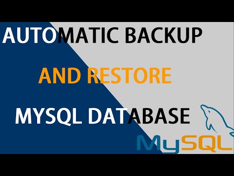 how to automatically backup mysql database using bash... How To Restore Mysql Database Using Batch File