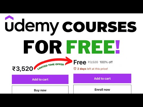 How to Get Udemy Paid Courses for Free? With Free Certificates🏅