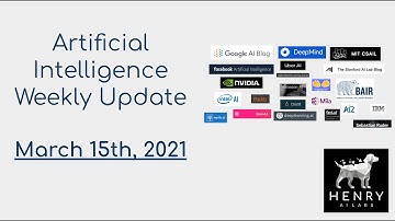 AI Weekly Update - March 15th, 20201 (#28)!