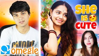 INDIAN GIRLS ARE PRETTY CUTE ON OMEGLE 😍 | FLIRTING AND TROLLING INDIAN GIRLS | OMEGLE FUNNY screenshot 5