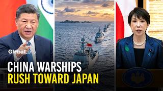 China Sends Warships Near Japan After Taiwan Strait Transit Tensions