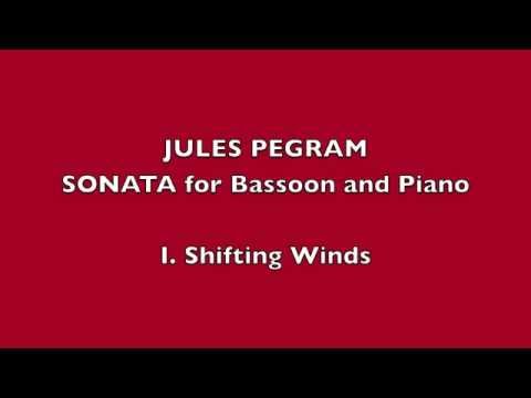 Jules Pegram: SONATA for Bassoon and Piano (2013)—I. Shifting Winds