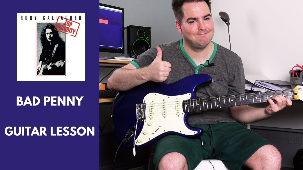 Rory Gallagher - Bad Penny Guitar Lesson
