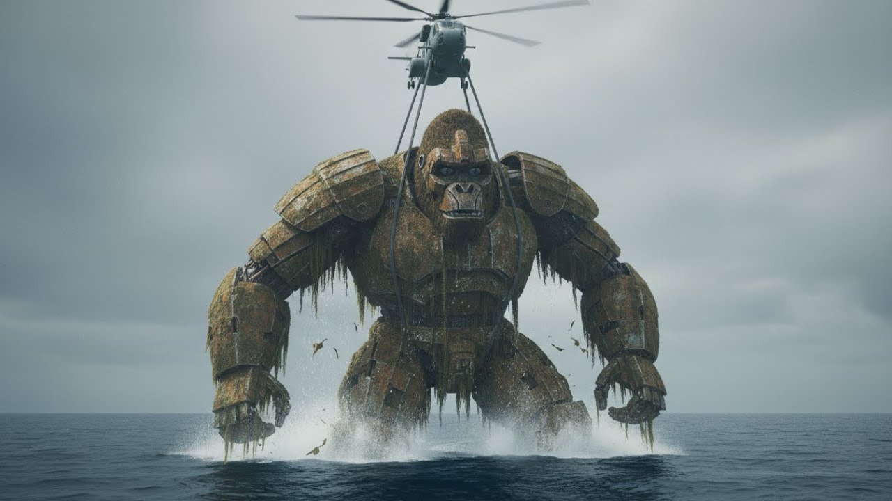 Unbelievable Discovery Under the Ocean… ASMR Restoration of a Lost Mecha King Kong