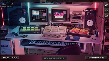 Toontrack Ezdrummer 3 - SYNTHWAVE EZX - ALL PRESETS