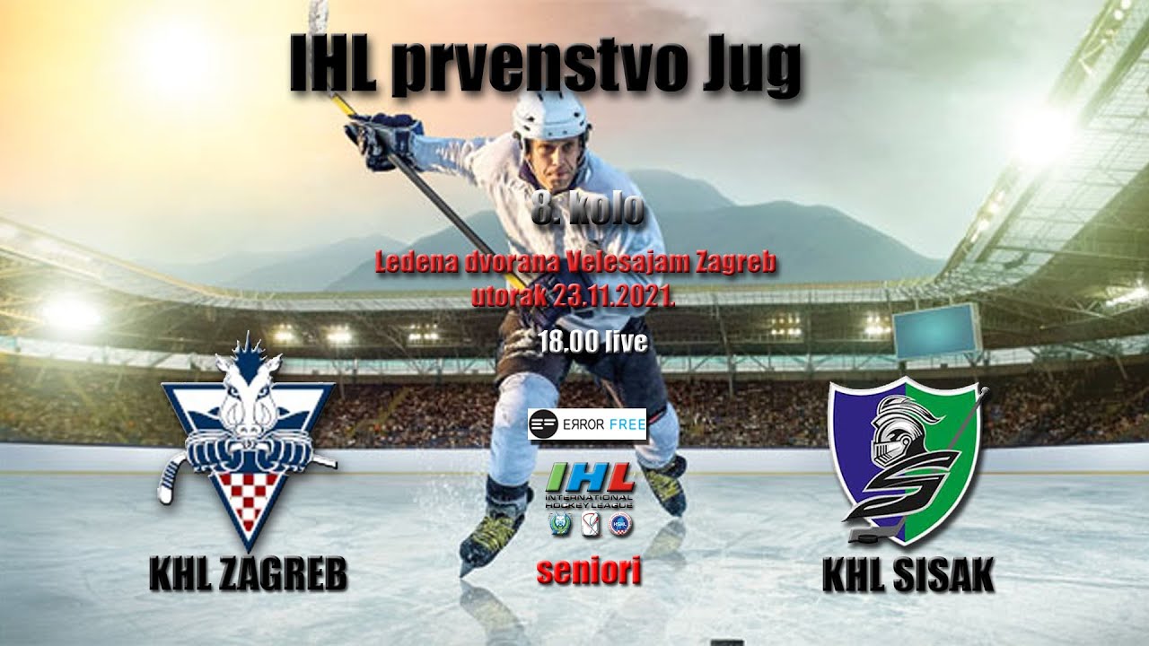 IHL KHL Zagreb - KHL Sisak