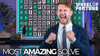 Tom's Amazing Solve | Wheel of Fortune