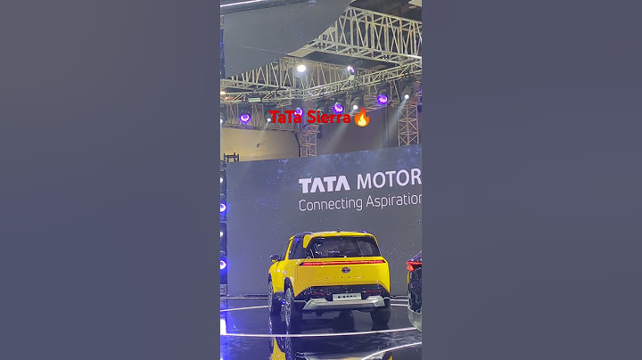 TATA Sierra 🔥 Future is here 🔥 #shortvideo #viralvideo #shorts #short #reels