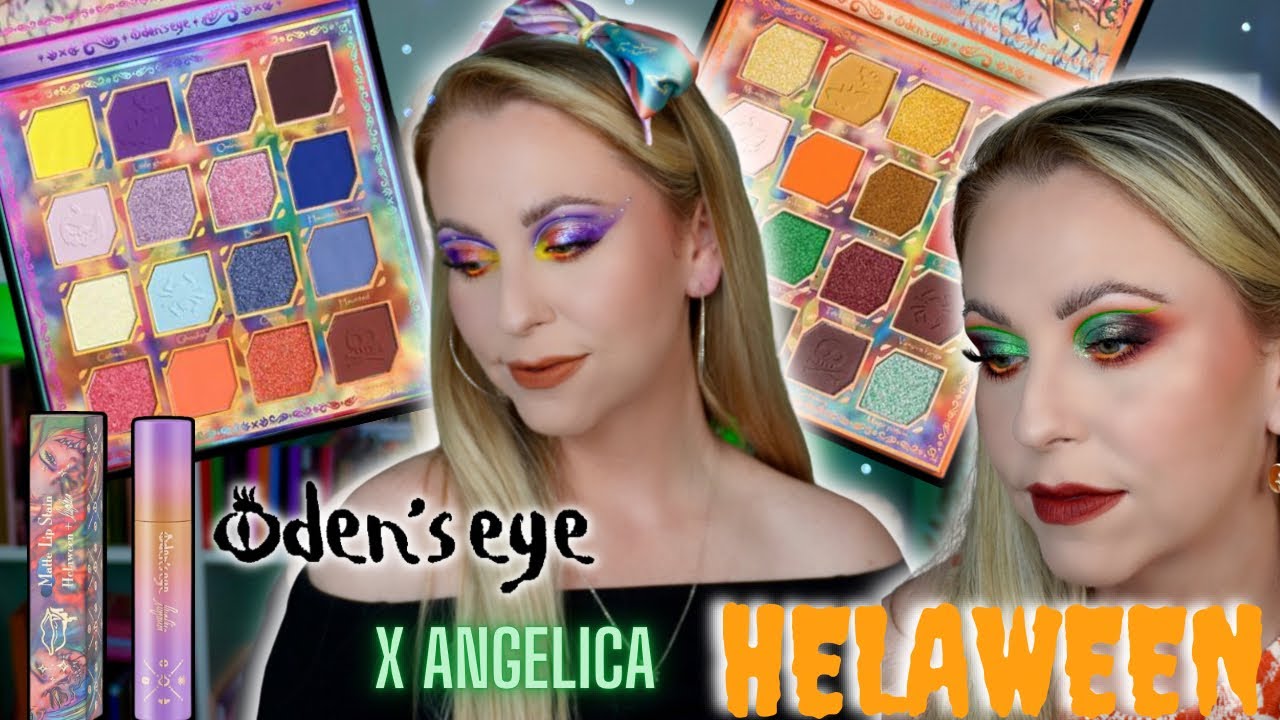 HELAWEEN COLLECTION | Odens eye X Angelica | 2 Looks & Swatches