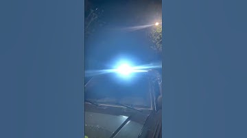 Magnetic Wireless Strobe light bar, LED flashing emergency lights. #strobelights