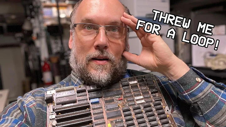 I was completely wrong with my diagnosis of this IBM PC 5160 motherboard