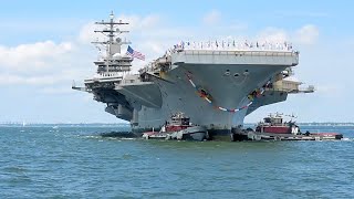 USS Dwight D. Eisenhower Returns To Homeport