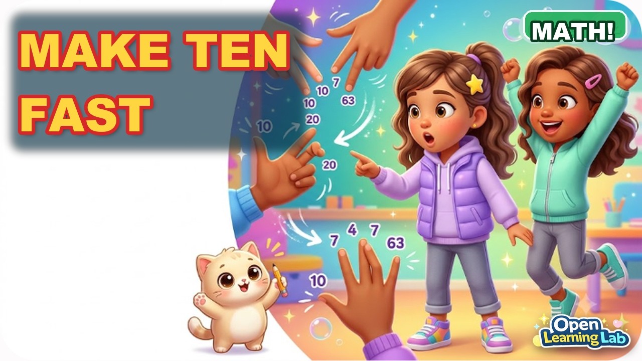 Make a 10! Add Fast | Math for Kids
