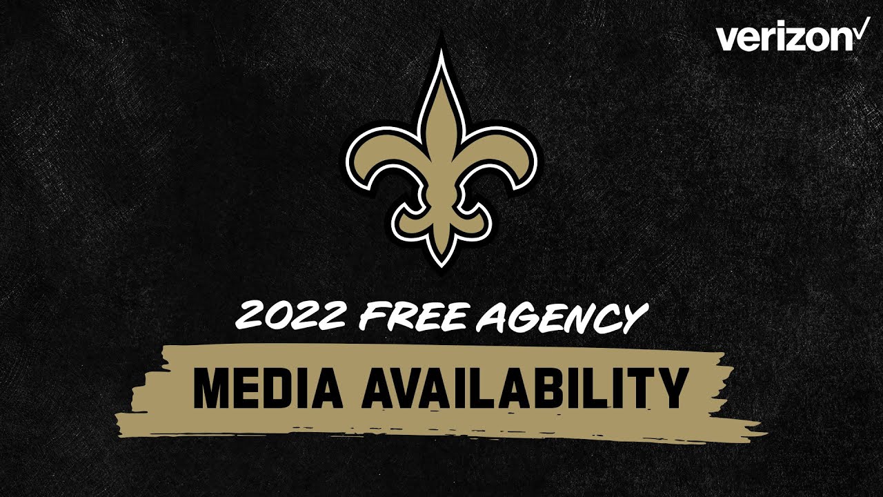 Saints 2022 Free Agent Signings Media Availability | New Orleans Saints