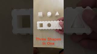 Amazing #shape turning into circle, square and triangle #magic #shorts