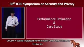 VUDDY: A Scalable Approach for Vulnerable Code Clone Discovery