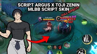 Script Argus x Toji zenin full effect no password mlbb script skin screenshot 5