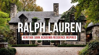 Heritage Dark Academia Residence Inspired by Ralph Lauren s Country Refinement