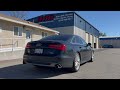 Jhm audi c7 a6a7 30t 25 exhaust system wjhm hfcibs dps and race pipes   exhaust sound