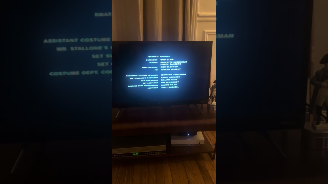 Générique de fin Compte à rebours mortel (Version VHS 2002)