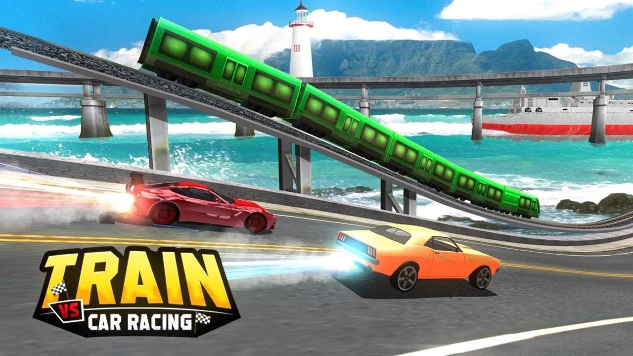Train Vs Car Racing 2 Player Android Gameplay