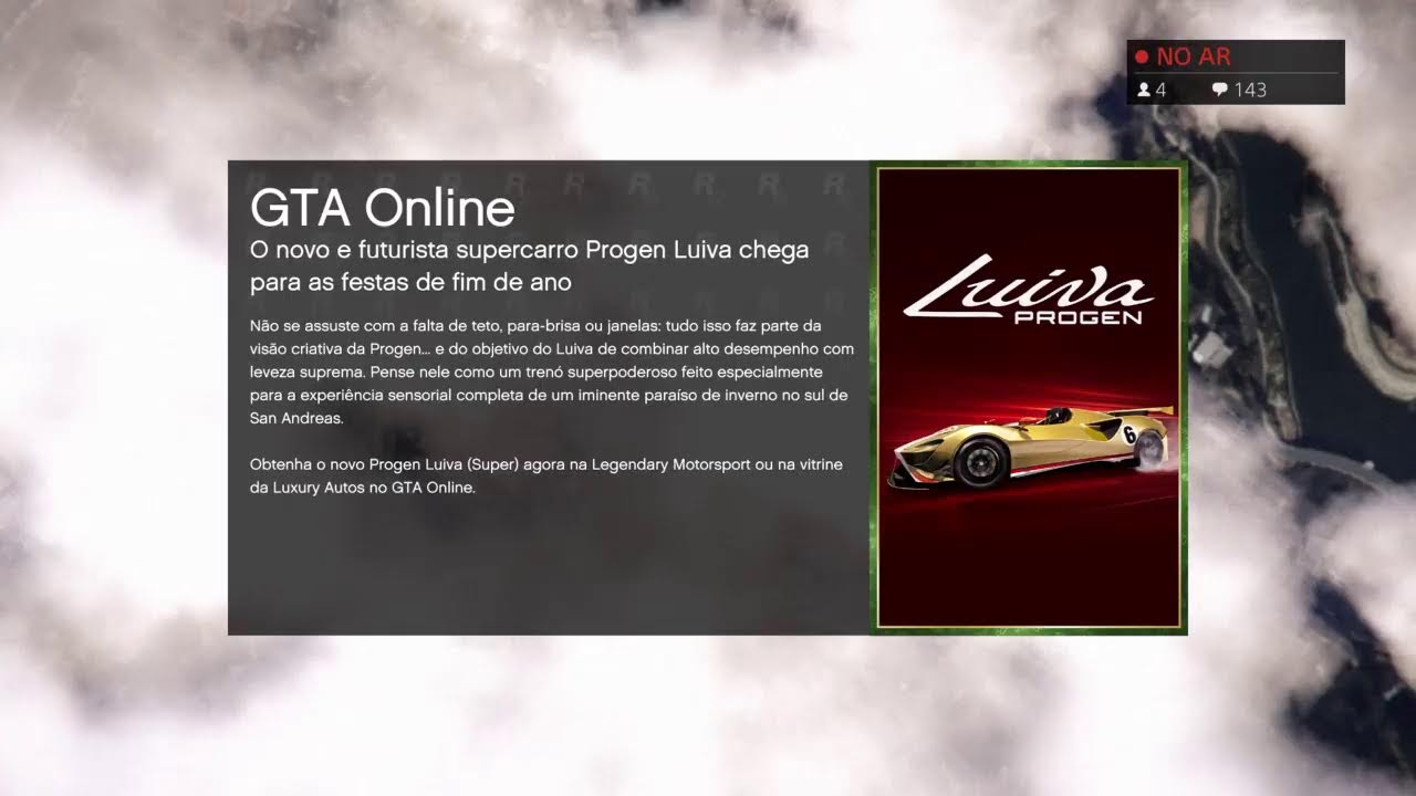 Live vivo do PS4 SLIM GTA ONLINE!