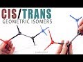 Cis Trans Geometric Isomers for Alkenes and Cyclohexane