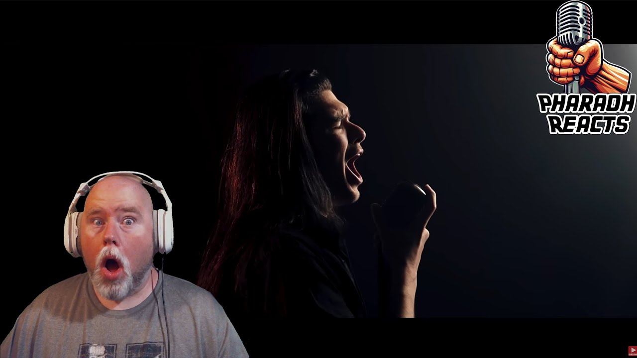 Pharaoh Reacts: Dan Vasc - Tears Of The Dragon  -  BRUCE DICKINSON Cover