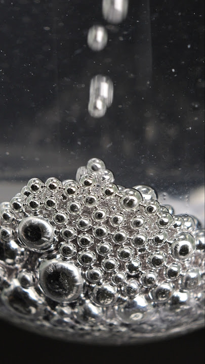 This Alloy Is Beautiful and Dangerous - NaK #science #chemistry